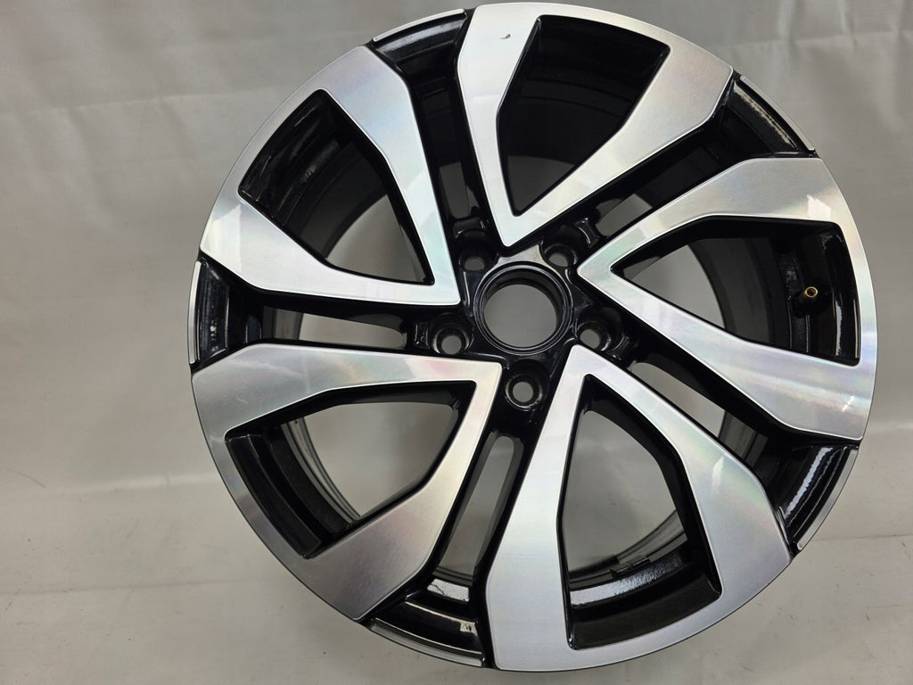 1x Alufelge 17 Zoll 7.0" 5x112 40ET Glanz Schwarz 5NA601025AL VW Tiguan FEL8139684240df