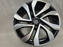 Load image into Gallery viewer, 1x Alufelge 17 Zoll 7.0" 5x112 40ET Glanz Schwarz 5NA601025AL VW Tiguan FEL8139684240df