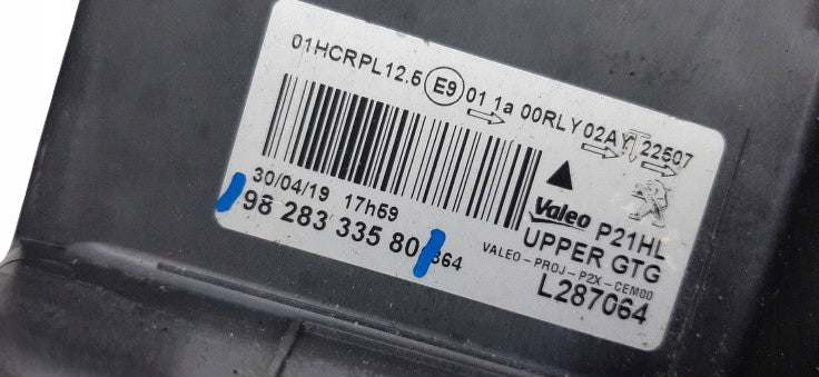 Frontscheinwerfer Peugeot 208 9828333580 LED Links Scheinwerfer Headlight SCH9404671564ze