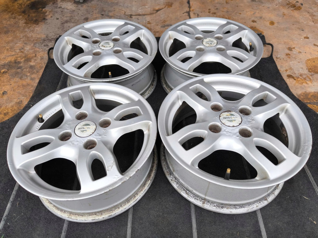 4x Alufelge 15 Zoll 6.0" 4x114.3 45ET KE-409-9F595 Honda Primera Almera Evalia FEL6475998061tz