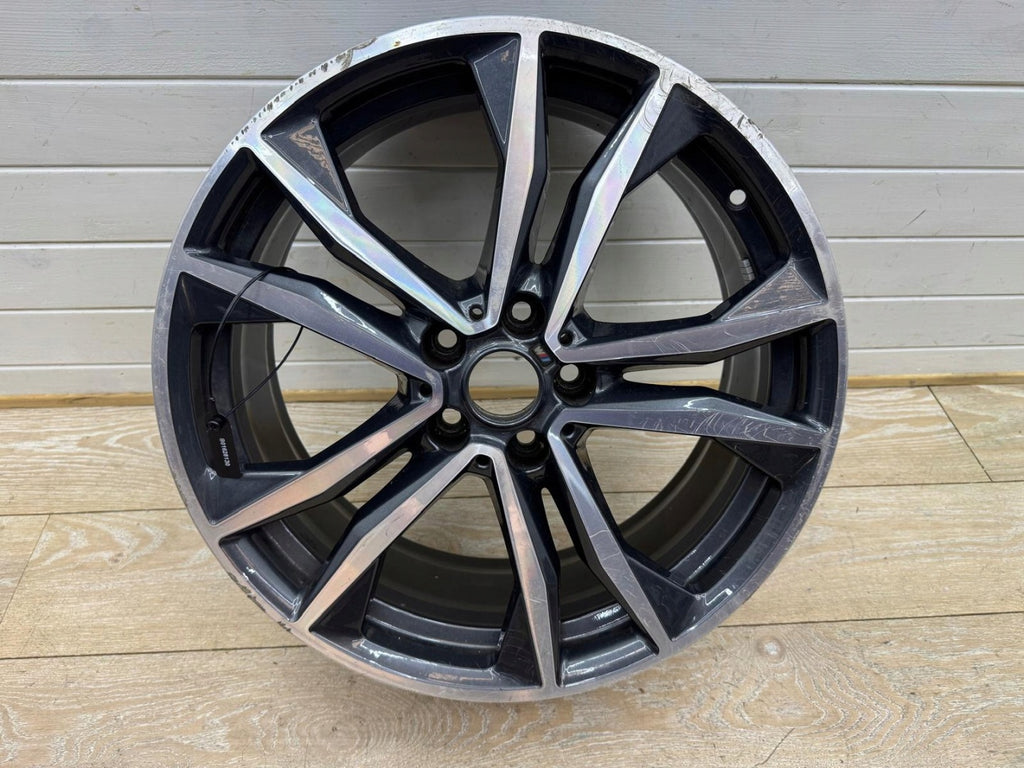 1x Alufelge 19 Zoll 8.0" 5x112 47ET Glanz Graphit BMW F39 X1 F48 Rim Wheel FEL2097673074iu