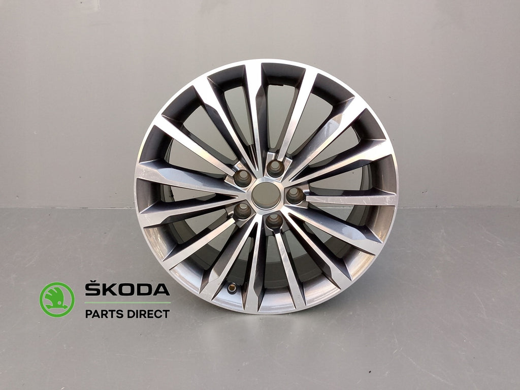 1x Alufelge 18 Zoll 12.5" 565601025L Skoda Kodiaq Rim Wheel FEL5229556303ku