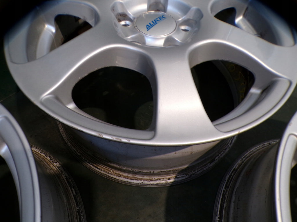 4x Alufelge 16 Zoll 6.5" 5x108 50ET Silber KBA47001 Rim Wheel FEL8265634896xi