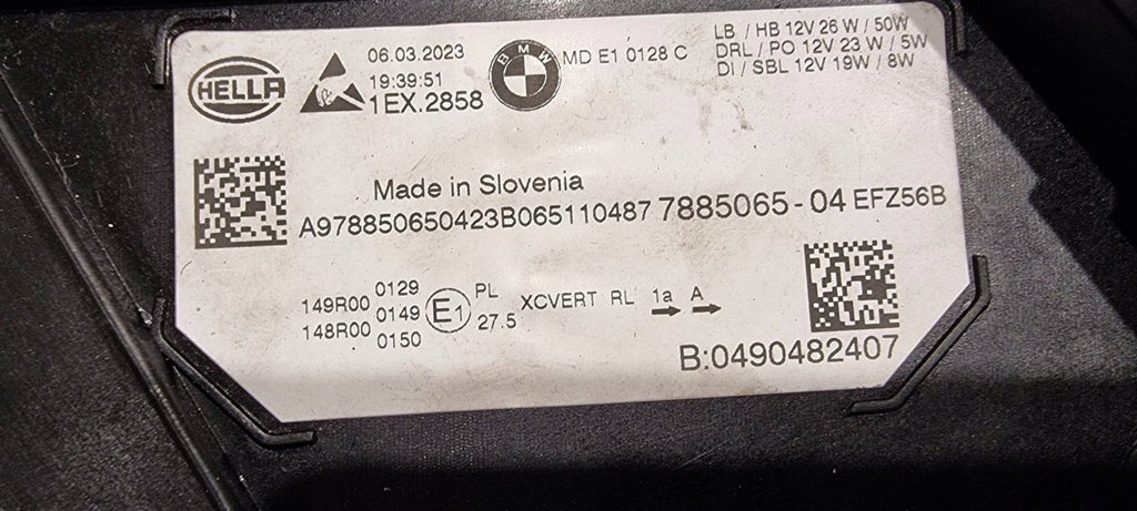 Frontscheinwerfer BMW 3 7885065-04 LED Links Scheinwerfer Headlight SCH9326534300ts