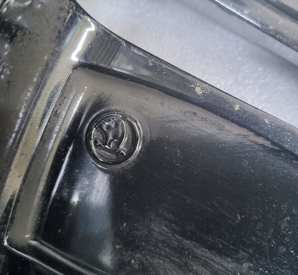 1x Alufelge 17 Zoll 6.5" 5x112 41ET Glanz Schwarz 3V0601025BG Skoda Superb Iii FEL3885356484cf