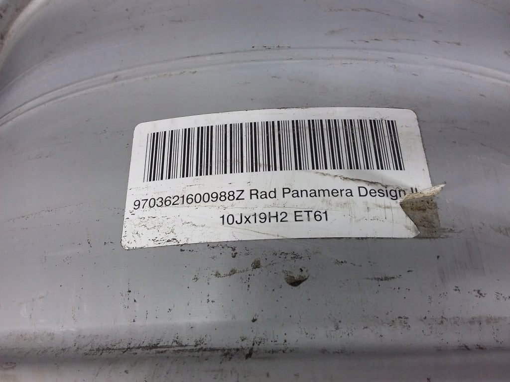 1x Alufelge 19 Zoll 10.0" 5x130 97036216009 Porsche Rim Wheel FEL9833086947sb