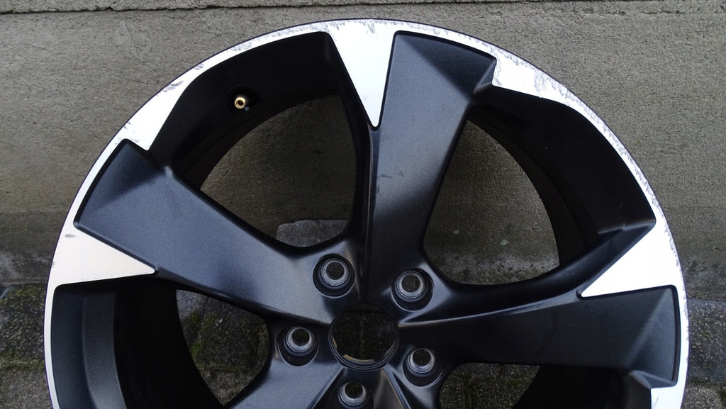 1x Alufelge 18 Zoll 7.5" 5x112 46ET Glanz Schwarz 5FA601025H Cupra Leon FEL5018115247ks