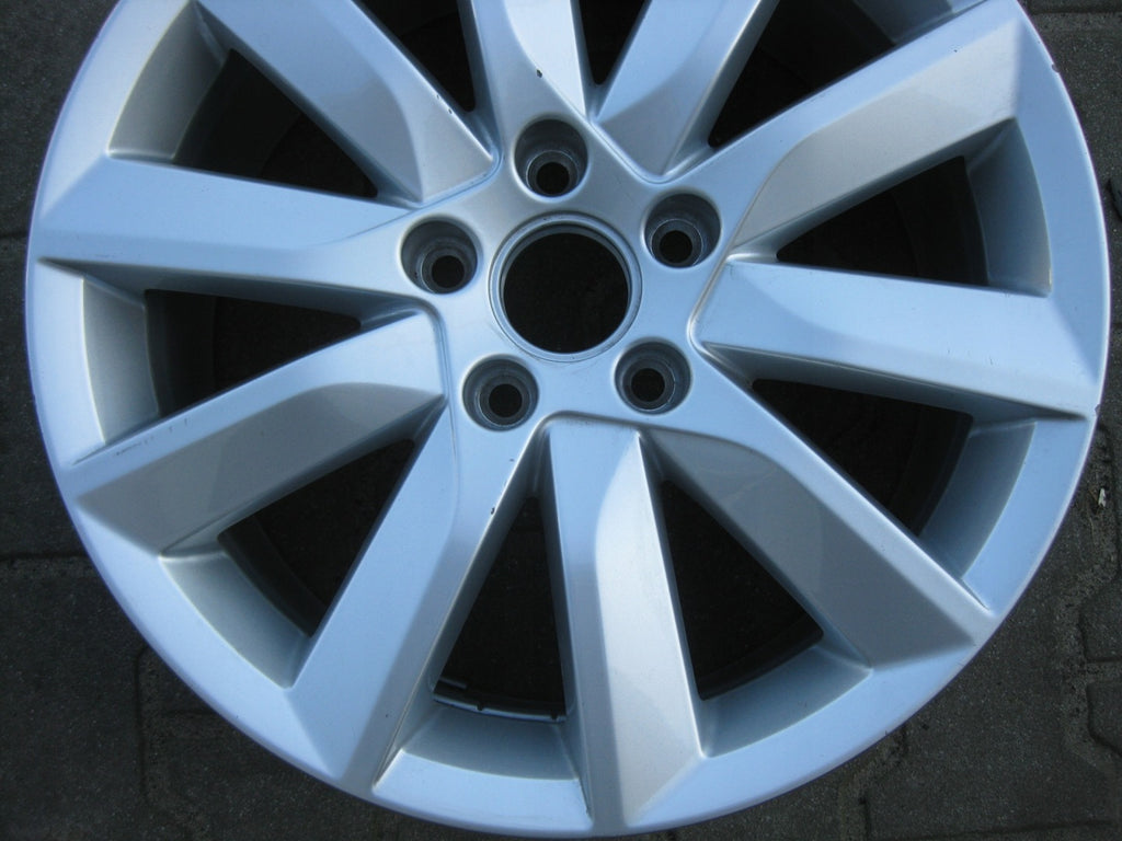 1x Alufelge 17 Zoll 7.5" 5x112 47ET Glanz Silber 3AA071497 VW Passat Rim Wheel FEL4189853938fy