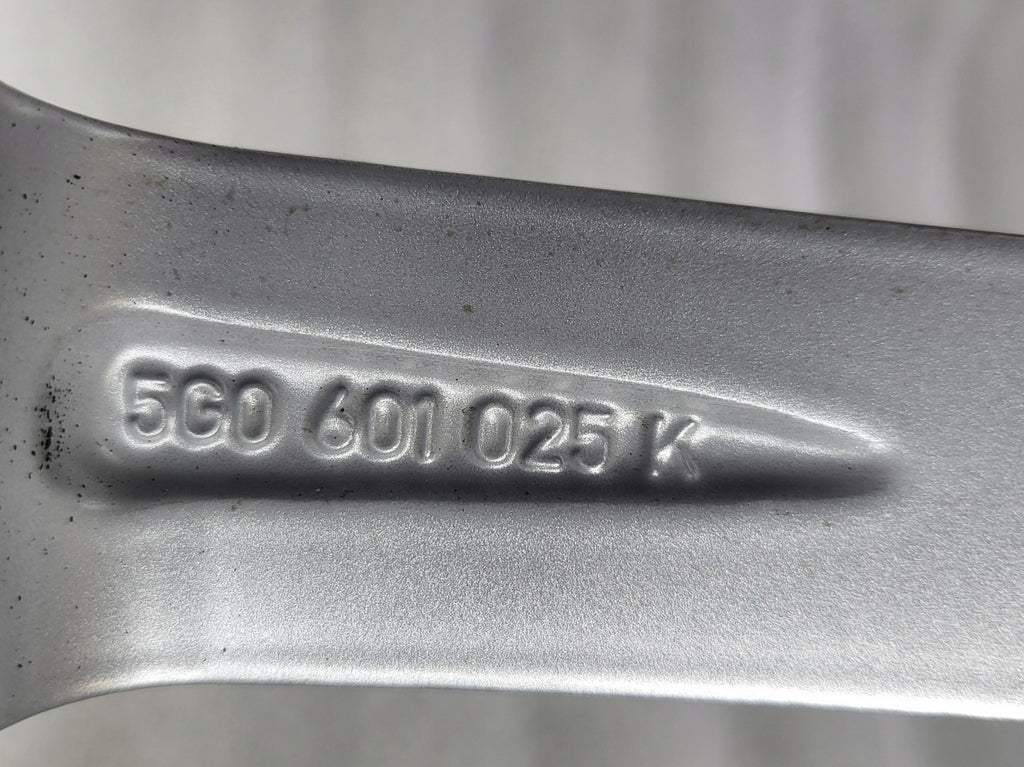 1x Alufelge 17 Zoll 6.0" 5x112 48ET Glanz Silber 5G0601025K VW Golf Vii FEL6649124802do