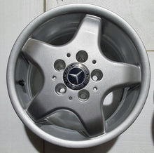 Laden Sie das Bild in den Galerie-Viewer, 4x Alufelge 15 Zoll 5.5" 5x112 54ET Glanz Silber KBA45613 Rim Wheel FEL9707124217fl