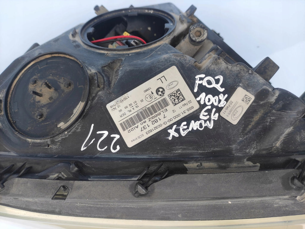 Frontscheinwerfer BMW F01 F02 F04 7182137 Xenon Ein Stück (Rechts oder Links) SCH3439409790bp