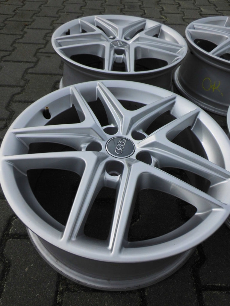 4x Alufelge 17 Zoll 6.5" 5x112 28ET Glanz Silber 8W9601025D Audi A4 Allroad B9 FEL6931924956tf