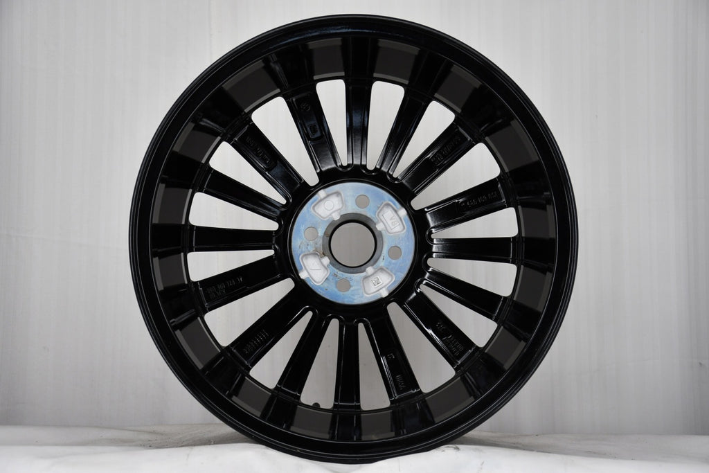 1x Alufelge 17 Zoll 6.0" 4x100 48ET Glanz Schwarz 1S0601025N VW Rim Wheel FEL5203416341ef