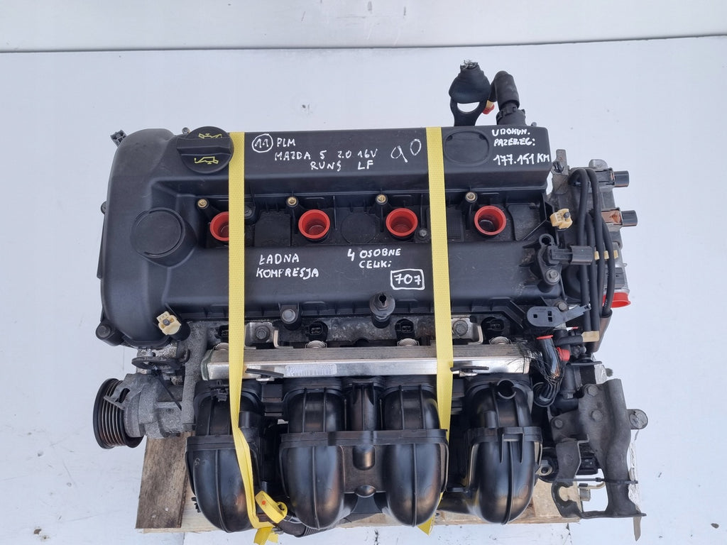 Motor Mazda 6 I LF LF20 2.0 177TKm 2005 Benzin Engine Unkomplett