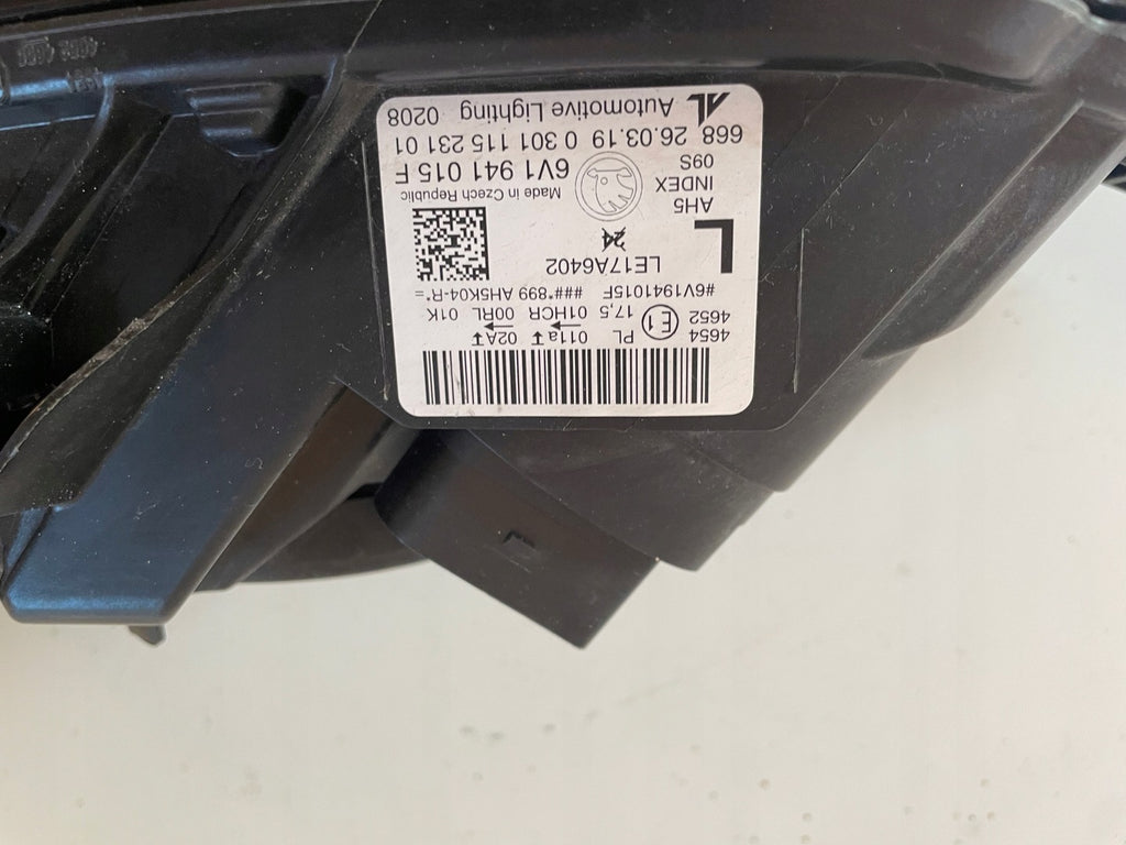 Frontscheinwerfer Skoda Fabia III 6V1941015F Full LED Links Headlight