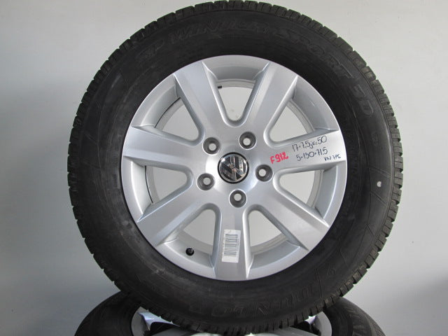 4x Alufelge 17 Zoll 7.5" 5x130 50ET VW Touareg 7p6 Rim Wheel FEL4167157892aj