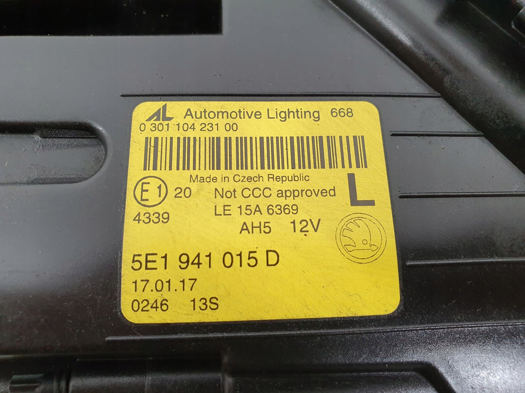 Frontscheinwerfer Skoda Octavia III 5E1941015 Full LED Links Headlight SCH2007628720bc