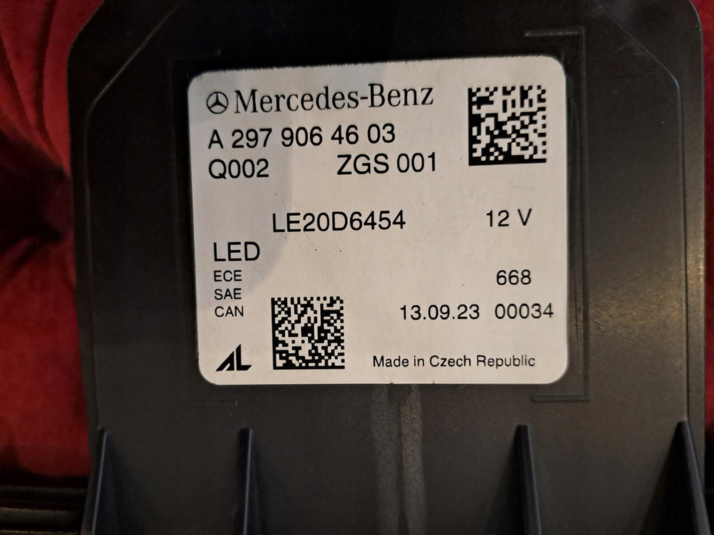 Frontscheinwerfer Mercedes-Benz Eqs A2979064603 LE20D6454 LED Vorderseite SCH1267011265df