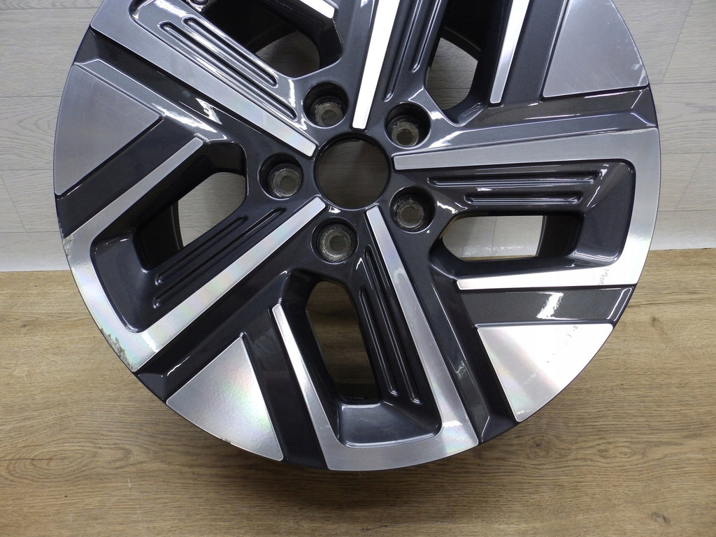 1x Alufelge 17 Zoll 7.0" 5x114.3 50ET Glanz Schwarz 52910-DD100 Hyundai Kona Mg