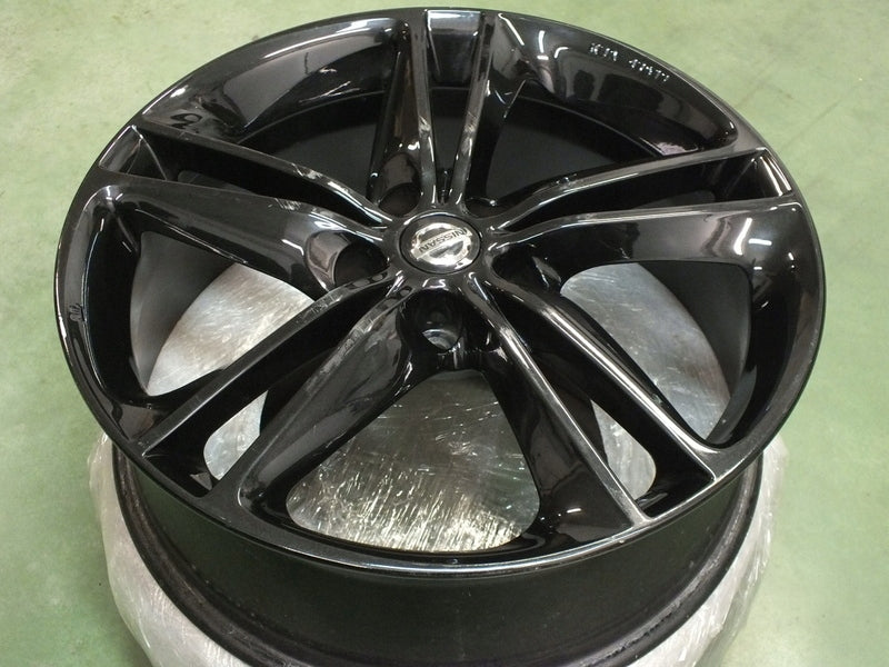 1x Alufelge 19 Zoll 7.0" 5x114.3 40ET Glanz Schwarz KE409-4C400 Nissan Xtrail FEL7712937019pm