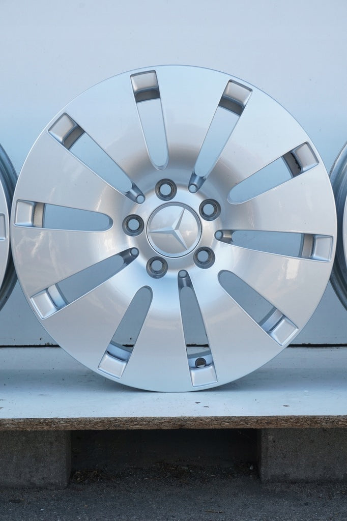 4x Alufelge 16 Zoll 6.5" 5x112 38ET A2054010100 Mercedes-Benz W205 Rim Wheel FEL3931433480nb