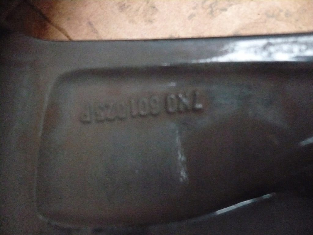 1x Alufelge 18 Zoll 7.5" 5x112 35ET Glanz Schwarz 7N0601025 VW Sharan Rim Wheel