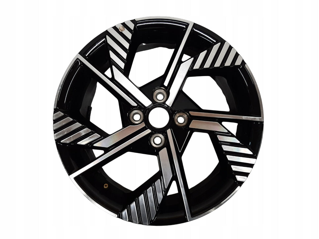 1x Alufelge 16 Zoll 6.5" 4x100 48ET Glanz Schwarz 52910-K7700 Hyundai I10 Iii FEL4095776127ys