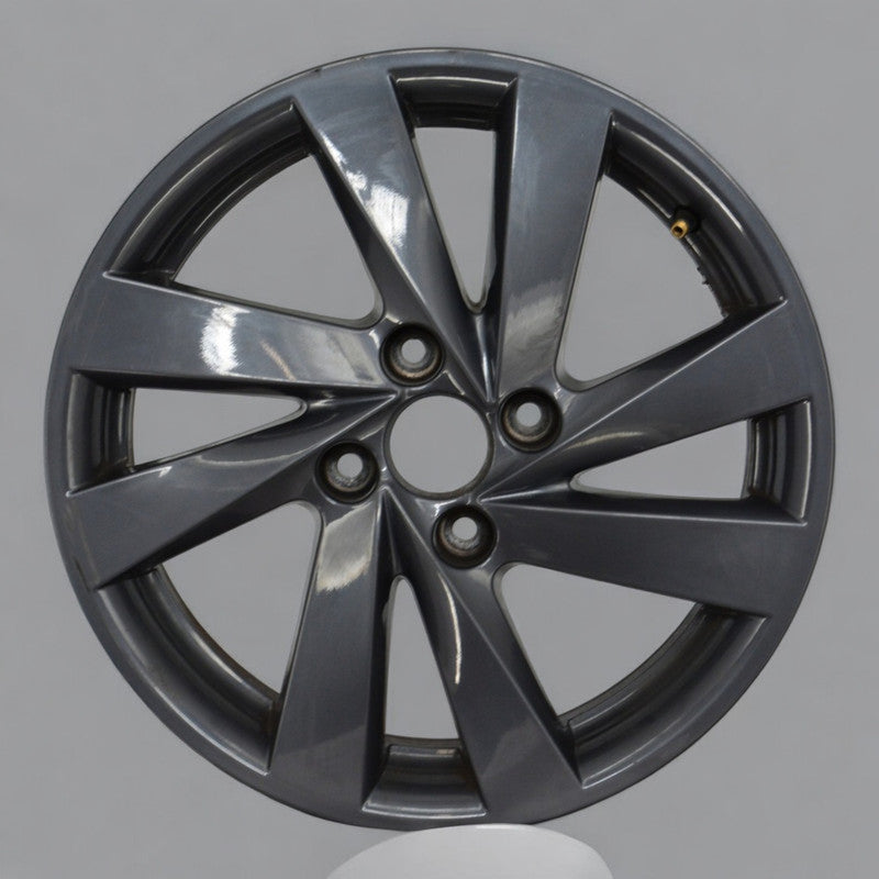 1x Alufelge 15 Zoll 5.5" 4x100 41ET Glanz Silber 1SL601025A Seat Rim Wheel