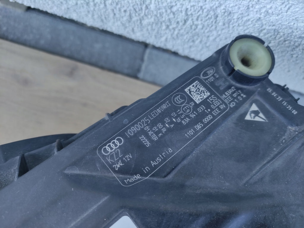 Frontscheinwerfer Audi Q3 83A941033 LED Links Scheinwerfer Headlight SCH7176072575zd