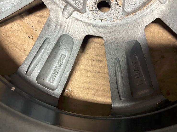 1x Alufelge 15 Zoll 5.0" 4x100 46ET Glanz Mitsubishi Space Star Rim Wheel FEL4685873867ad