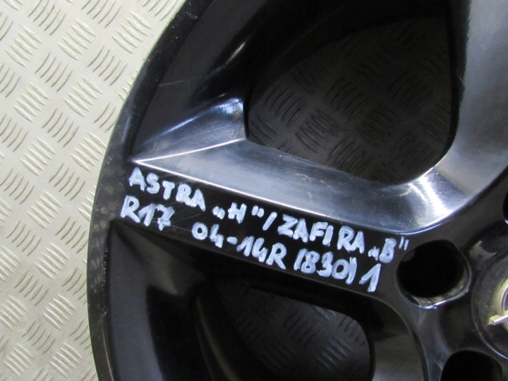 1x Alufelge 17 Zoll 7.0" 5x110 13188806 Opel Astra H Zafira Rim Wheel FEL8581734143mi