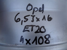 Load image into Gallery viewer, 1x Alufelge 16 Zoll 6.5" 4x108 20ET Opel Rim Wheel FEL1385087836ve