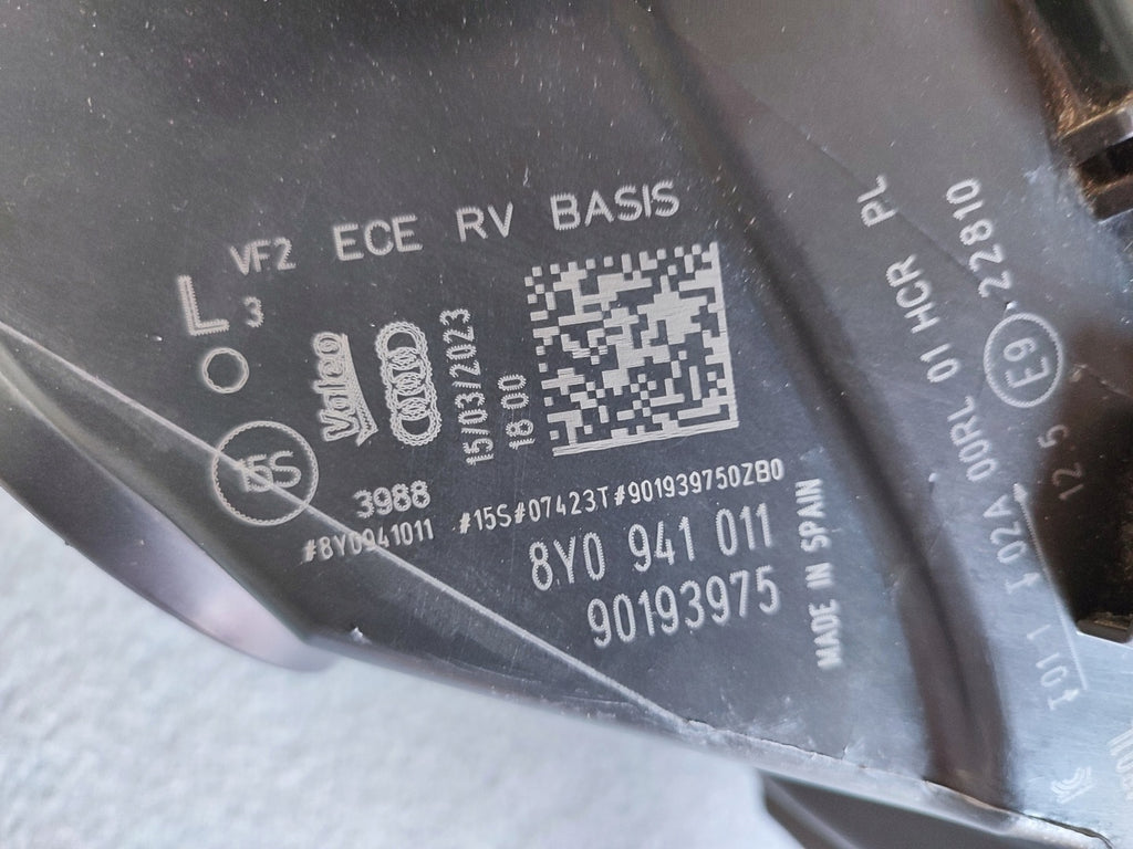 Frontscheinwerfer Audi A3 8Y0941011 LED Links Scheinwerfer Headlight