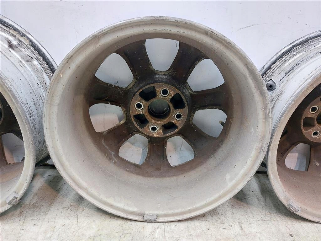 4x Alufelge 15 Zoll 6.0" 4x100 Matt Silber Opel Astra G Rim Wheel FEL2332060769nf