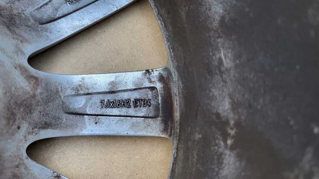 1x Alufelge 16 Zoll 7.0" 5x100 8X0601025BB Audi A1 Rim Wheel FEL2499848314iw