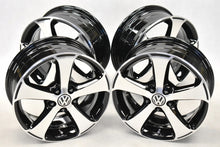 Laden Sie das Bild in den Galerie-Viewer, 4x Alufelge 15 Zoll 6.0" 5x100 40ET Glanz Silber 6R0071495A VW Polo Rim Wheel FEL1773971680cl