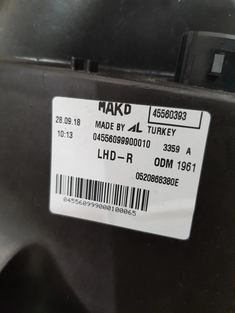 Frontscheinwerfer Fiat Fiorino 45560393 Rechts Scheinwerfer Headlight SCH3191979934mc
