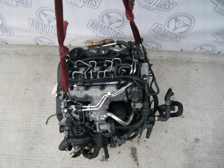 Motor Audi A4 B8 CAGA 2.0 TDI 143PS 105kW 2012 Diesel Engine Unkomplett MOT9302326194xo