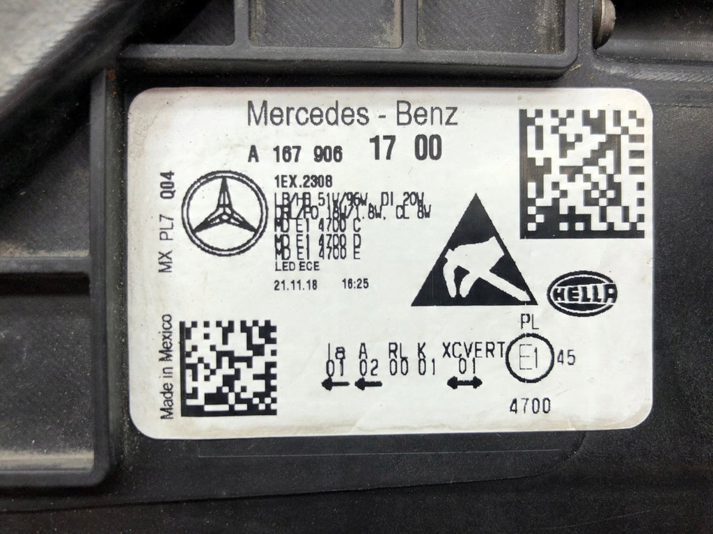 Frontscheinwerfer Mercedes-Benz Gle A1679066504 A1679066604 Rechts oder Links