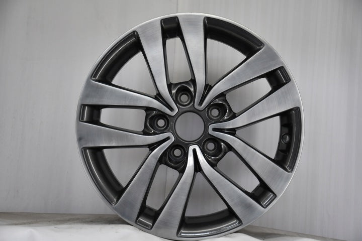 1x Alufelge 16 Zoll 6.5" 5x114.3 50ET Glanz Grau 52910-G4200 Hyundai I Mg FEL1506863469wr