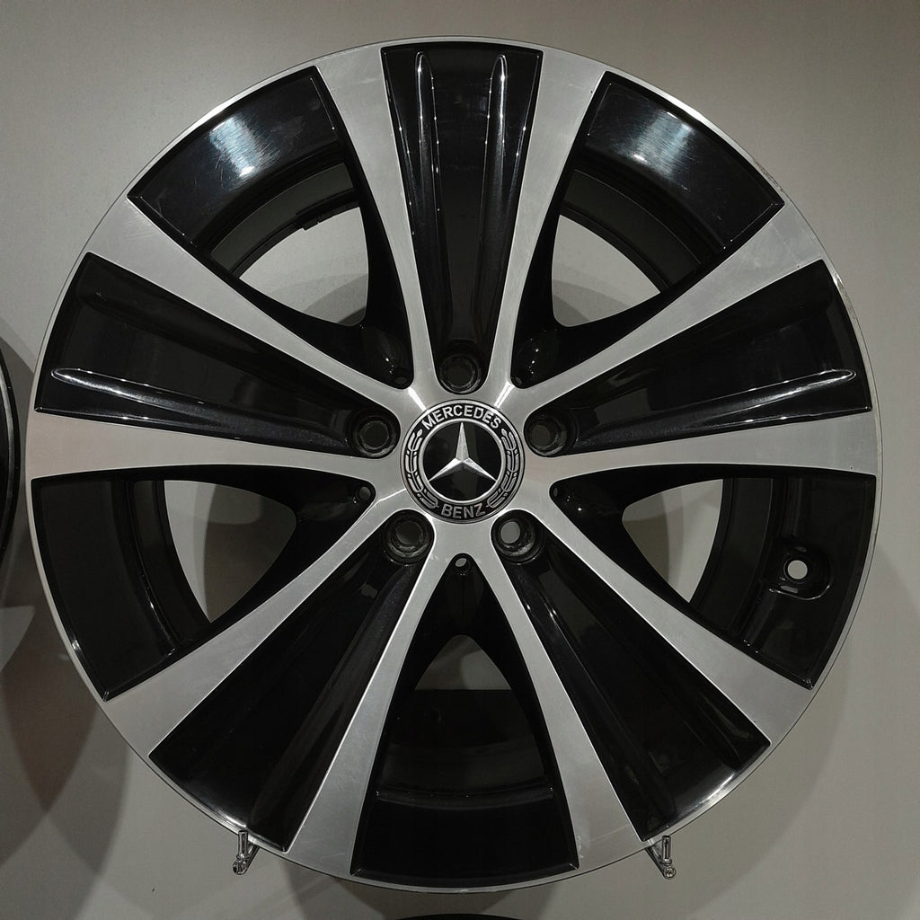 1x Alufelge 18 Zoll 8.0" 5x112 43ET A2134013700 Mercedes-Benz Rim Wheel FEL9995788767nv