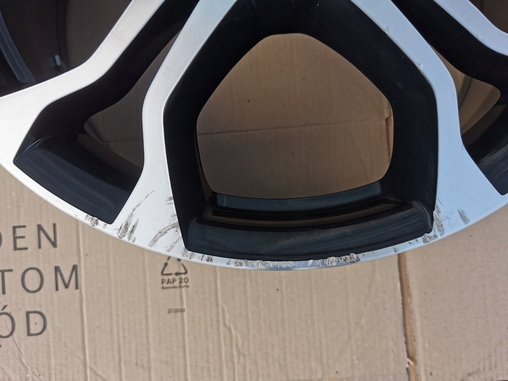 1x Alufelge 18 Zoll 7.5" 5x114.3 55ET Glanz Schwarz 403006981R Renault Clio Iv FEL2830095134th