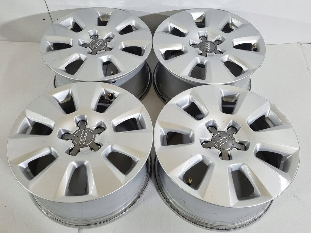 4x Alufelge 16 Zoll 7.5" 5x112 37ET Glanz Silber 4G0601025 Audi Rim Wheel FEL5117875137xc