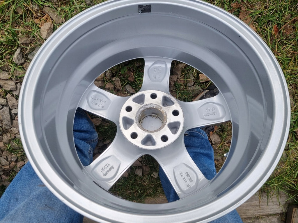 4x Alufelge 16 Zoll 6.5" 5x112 46ET Glanz VW Golf Rim Wheel FEL7516435868ix