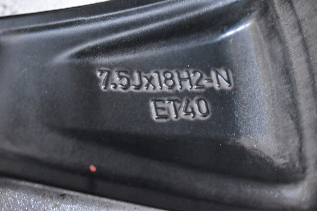 1x Alufelge 18 Zoll 7.5" 5x112 40ET A2064015100 Mercedes-Benz W206 Rim Wheel