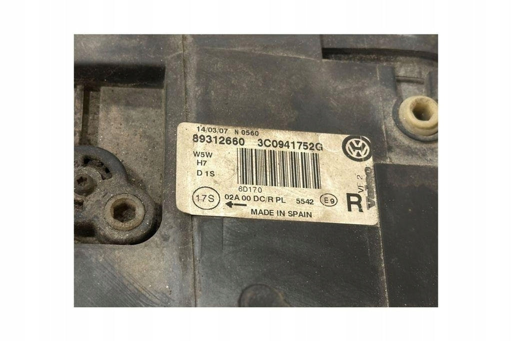 Frontscheinwerfer VW Passat B7 Alltrack 3C0941752G Xenon Rechts Headlight SCH2129116545zw