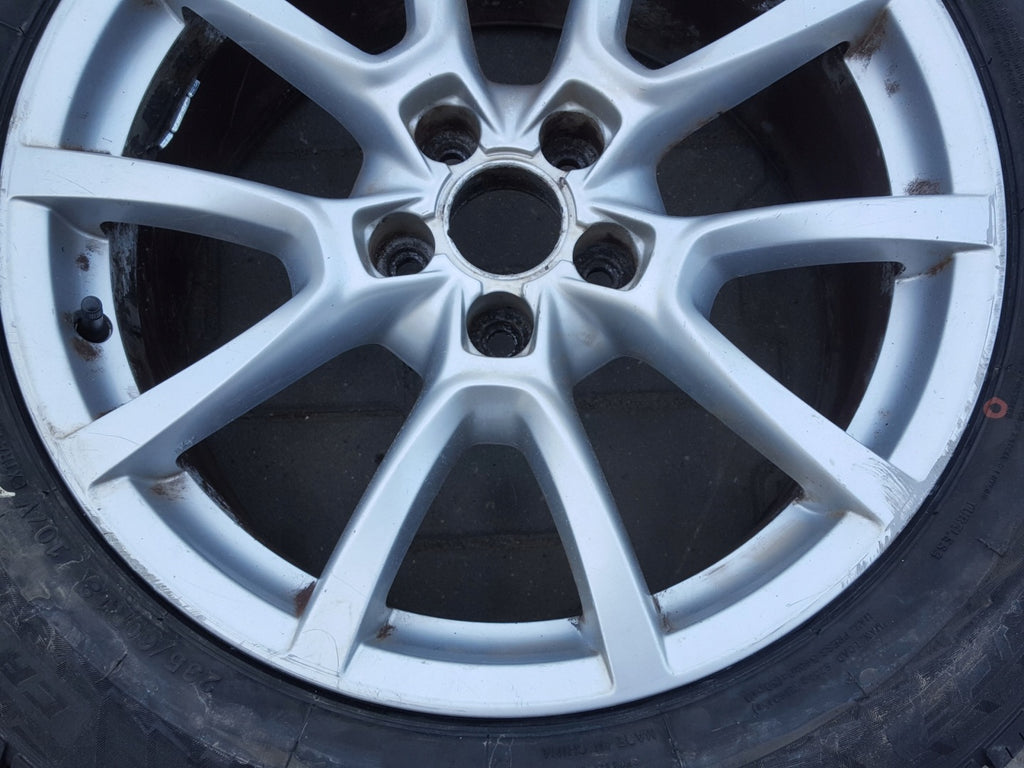 1x Alufelge 18 Zoll 8.0" 5x112 39ET Glanz Silber 8R0601025C Audi Q5 Rim Wheel FEL2699962066tx