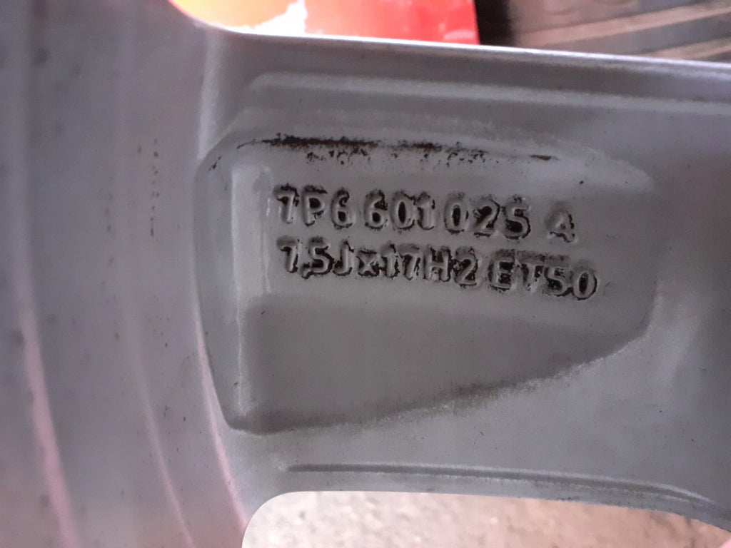 4x Alufelge 17 Zoll 7.5" 5x130 50ET 7P6601025A VW Touareg Rim Wheel FEL6272908359ou