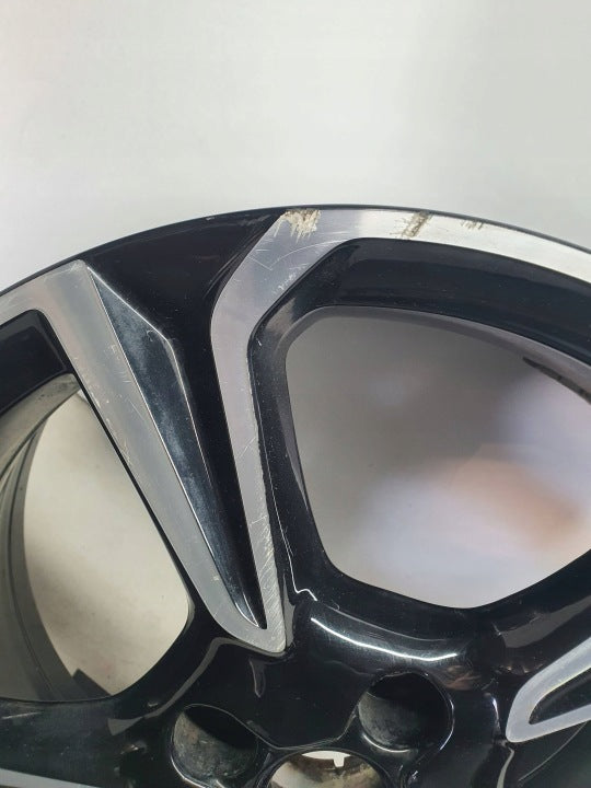 1x Alufelge 17 Zoll 7.0" 4x108 38ET Glanz Schwarz 39182183 Opel Corsa F FEL6333572620yv