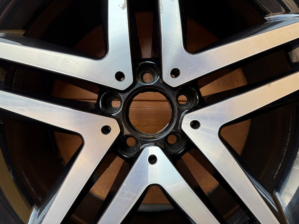 1x Alufelge 19 Zoll 8.0" 5x112 52ET Glanz Schwarz A4474014500 Mercedes-Benz Vito FEL4146696852eu